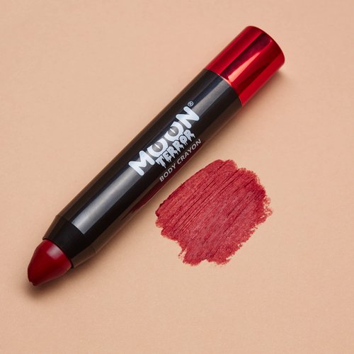 Halloween Face Paint Stick Body Crayon by Moon Terror, SFX Make up - Set of 4 - Special Effects Make up - 0.12oz