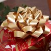 The Gift Wrap Company Decorative Matte Bows, Medium, Gold