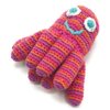 Pebble | Handmade Octopus Baby Rattle—Bright Pink | Ocean | Beach | Coastal | Crochet Baby Toy | Fair Trade | Machine Washable