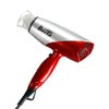 Berta 1875W Folding Hair Dryer Dual Voltage Blow Dryer Negative Ions Travel Dryer with 2 Heat 2 Speed Setting, Red
