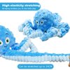 Squeaky Pet Dog Chew Toys, Plush Funny Interactive Octopus Dog Squeaky Toys to Keep Them Busy, Dog Toys for Small Medium Dogs, Durable Stuffed Animals Puppy Toys for Dog Fun&Teeth Cleaning