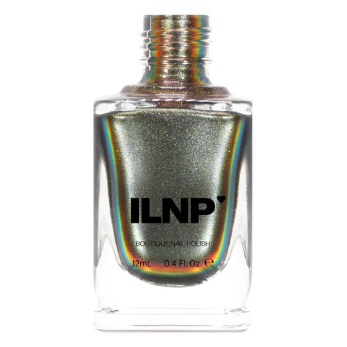 ILNP Orbit - Grey to Red Ultra Chrome Nail Polish