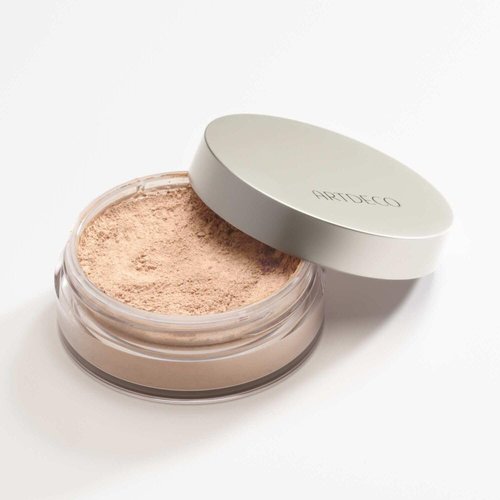 ARTDECO Mineral Powder Foundation - soft ivory – loose setting powder for a smooth & matte finish - medium coverage - perfect for sensitive & oily skin - makeup with zinc & magnesium - vegan - 0.53 Oz