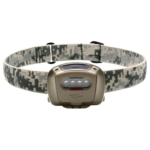 Princeton Tec Tactical Quad LED Headlamp, Olive Drab, one size (QUAD-TAC-OD)