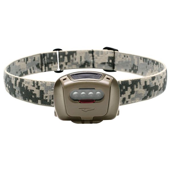 Princeton Tec Tactical Quad LED Headlamp, Olive Drab, one size (QUAD-TAC-OD)