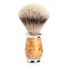 MÜHLE Purist Karelian Masur Birch Silvertip Badger Shaving Brush