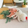 XItbyja Cute Spider Plush Toys 9.8inch Easter Gift Cartoon Spider Stuffed Animalb Soft Throw Pillow Home Decorations for Adults Kids White Mother's Day