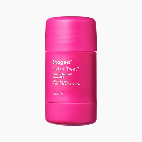 Briogeo Style + Treat™ Yuzu + Plum Oil Hair Styling Sleek Stick, Wax Hair Stick, Non-Greasy, Vegan, 1.7 fl oz