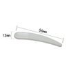 Onwon 100 PCS Mini Curved Cosmetic Scoop Makeup Mask Plastic Spoon (White)