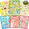 Funnlot Spring Stickers for Kids Spring Stickers Seasonal Holiday Stickers 485pcs Flower and Butterfly Stickers Flower Stickers Bulk for Envelopes Crafts Spring Theme Party Favors Supplies