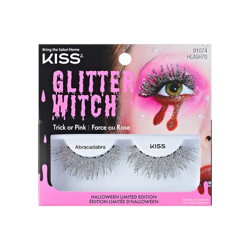 KISS Halloween Limited Edition Glitter Witch False Eyelashes, 1 Pair - Abracadabra