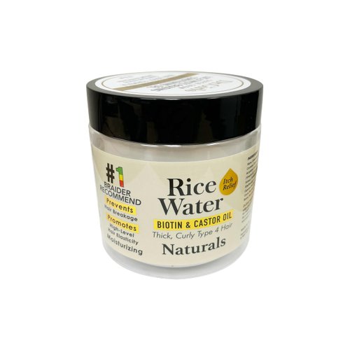 Generic R&B Collection Dr. Girls Rice Water Lock & Twists Braiding Gel/24 Hour Hold/Extra Mega Hold/Moisturizing (17.6 oz) - Goat Milk & Vitamin C