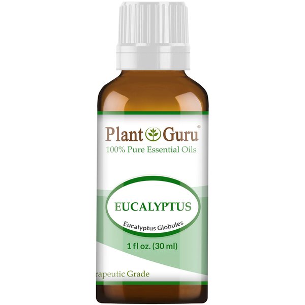 Eucalyptus Essential Oil 1 oz / 30 ml 100% Pure Undiluted Therapeutic Grade for Aromatherapy Diffuser, Sinus Relief, Allergies, Cough, Nasal and Chest Congestion