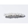 Snow Quartz Stone French Barrette Hair Clip 4" or 100 mm Length