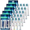 Replacement Toothbrush Heads Compatible with Oral B Electric Toothbrush Replacement Heads Precision Brush Heads Refills for Oralb Braun Pro 1000/7000/9600/500/3000/5000/6000/8000 Sensitive Precision +