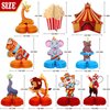 10 Pieces Carnival Party Decorations Circus Theme Party Decorations Carnival Centerpieces for Tables Carnival Table Decorations Cake Toppers Party Favors Supplies