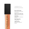 Formless Beauty | Majestic Peach Lip Gloss by Jenny McCarthy | Peach Gloss Infused with Gold Glitter | Vegan Hydrating Formula | Non-Sticky Aloe & Jojoba Infused | Paraben&Cruelty Free | Lip Enhancer