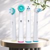 Replacement Toothbrush Heads for Oral B Braun - Ortho and Power Tip Brush Heads Compatible with Oralb Electric Toothbrush - Good for Braces, Crowns, Bridges 20 Pk. Fit The Oral-B Pro 1000, Kids Plus