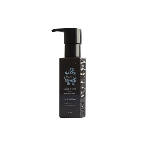 Saphira Hydrating Leave-In Conditioner Mineral Mud, Styling and Healing Leave-In Conditioner for Dry Damaged Hair, Strengthening, No Rinse Hair Repair Therapy, Sulfate-Free, Paraben-Free, 3 Ounce