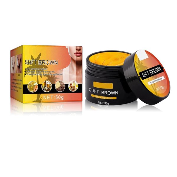 Tanning Gel, Tanning Lotion, Tanning Bed Lotion, Indoor/Outdoor Tanning Lotion for Tattoo 【50g】