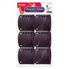 Annie Magnetic Roller 2 1/2In 6Ct Black