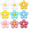 16 Set Daisy Flower Balloons DIY Kit,Pink Blue Yellow Latex Flower Balloon Party Decorations for Birthday Baby Shower Wedding Anniversary Daisy Groovy Fairy Flower Theme Decor