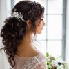Bmirth Wedding Hair Comb Pearl Bride Headpieces Rhinestone Bridal Side Hair Accessories Hair Jewelry (Pearl hair comb)