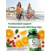 Nature's Truth Vitamin C 1000mg with Rose HIPS | 300 Caplets | Vegetarian, Non-GMO & Gluten Free Supplement