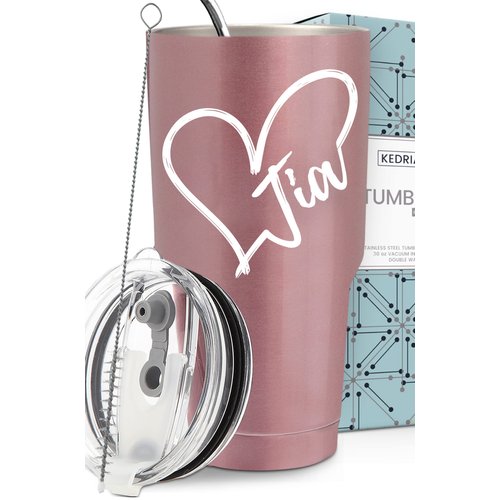 Tía Tumbler 30oz, Coffee Mug Tia Gifts For Tía, Gift For Tía Gifts From Niece, Regalos Para Tia De Sobrina, Regalo Para Tia Mug, Regalos Para La Tia Gifts From Nephew, Best Tia Ever Gifts Aunt