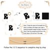 0 to 30 Real Quick Banner, 30th Birthday Decorations, Cheers to 30 Years Decor, Funny Thirty Birthday Party Supplies Black Glitter
