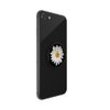 PopSockets PopGrip: Phone Grip and Phone Stand, Collapsible, Swappable Top, White Daisy