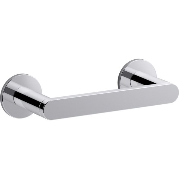 KOHLER 73147-CP Composed pivoting Toilet Tissue Holder, 2.00 x 3.19 x 6.00, Polished Chrome