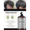 First Botany Cosmeceuticals, Hair Regrowth and Anti Hair Loss Shampoo 16 fl oz, with DHT blockers- Daily Hydrating, Detoxifying, Volumizing Shampoo For Men and Women