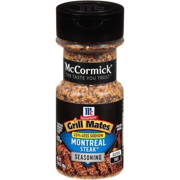 McCormick Grill Mates Steak Seasoning, 3.18 Oz
