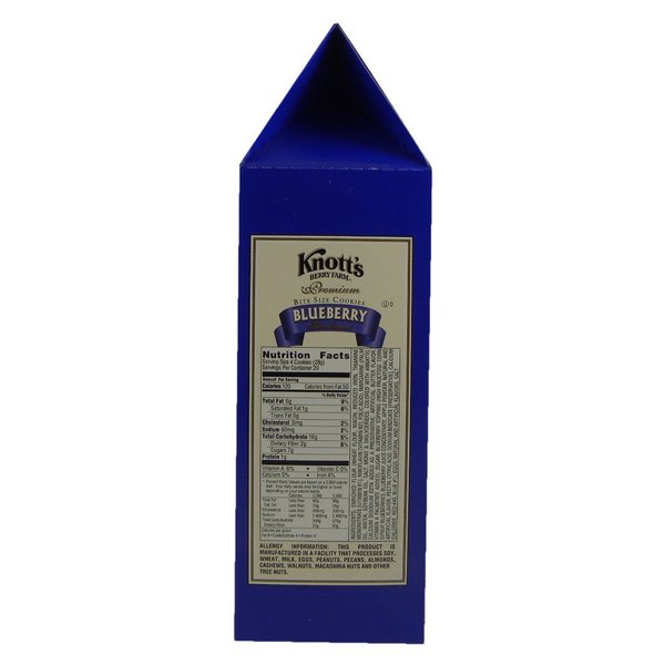 Knott's Berry Farm Shortbread Cookies (Blueberry, 20-Ounce Box)