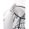 Bmirth Bride Wedding Veil Cathedral Length Floral Lace Bridal Tulle Hair Accessories 118" Long Veil for Women