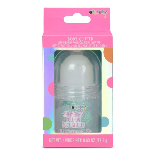 iscream Prettiest Rainbows Shimmering Roll On Body Glitter