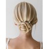 SWEETV Bridal Hair Pins Bridal Hair Accessories Pearl Bobby Pins Wedding Headpiece Bridesmaid Flower Girl Hair Accessories 3Pcs Pearl Hair Pins Bride Wedding Hair Clips Hair Piece for Women and Girls