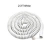 Trisonic 25 FT White Telephone Handset Cord, Standard