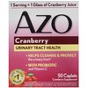AZO Cranberry for Healthy Urinary Tract with Immune Boosting Probiotic & Vitamin C - 50 Tab (Packaging May Vary)