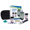 Prodigy Glucose Monitor Kit - Includes Prodigy Meter, 100ct test strips, 10ct Lancets, Lancing device, Carrying Case, Log Book
