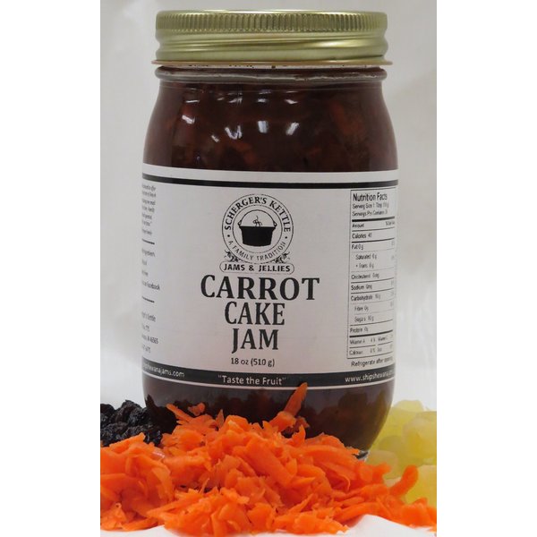 Carrot Cake Jam, 18 oz