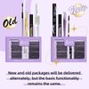 B&Qaugen Lash Extension Kit 192 PCS Eyelash Extension Kit D Curl Lash Clusters Kit Wispy Individual Lash Kit DIY Lash Extension Kit with Lash Glue and Remover Applications (B05+B06, Kit)