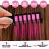Blue Squid Vibrant Temporary Hair Chalk for Kids - Washable Hair Color Combs, Teenage Gifts Ideas, Perfect for Girls Ages 6-12