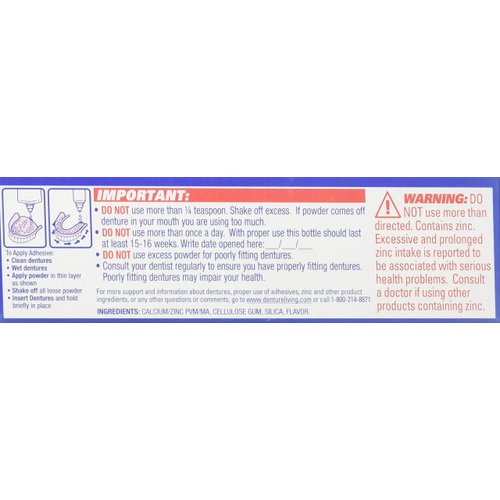 Fixodent Denture Adhesive Extra Hold Powder 2.7 oz Pwdr by Procter & Gamble Consumer