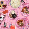 Pink Panda Birthday Party Supplies Set Plates Napkins Cups Tableware Kit for 16