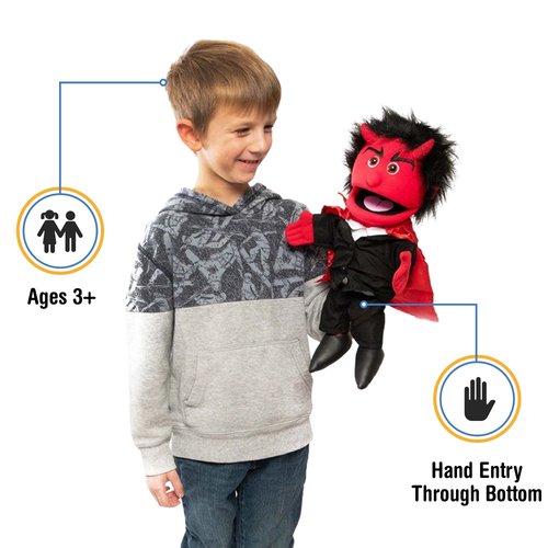 14" Devil Hand Glove Puppet