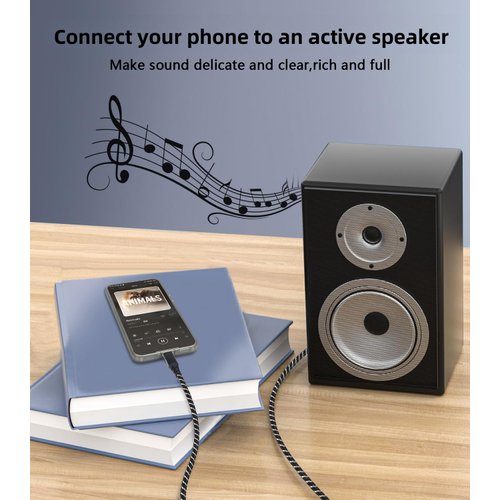 NCGGY Lightn ing to XLR Male Output Audio Cable 6.6FT,i Phone to XLR Audio Stereo Cable,for Amplifier, Speaker, Mixer Console, etc（No Audio Recording Support）