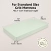 2-Pack Bamboo Viscose Crib Sheets for Boys, Girls - Fitted Crib Sheet, Organic Baby Crib Sheets Neutral, Crib Mattress Sheet, Toddler Bed Sheets, Baby Sheets for Crib, Crib Fitted Sheet (Wildflowers)