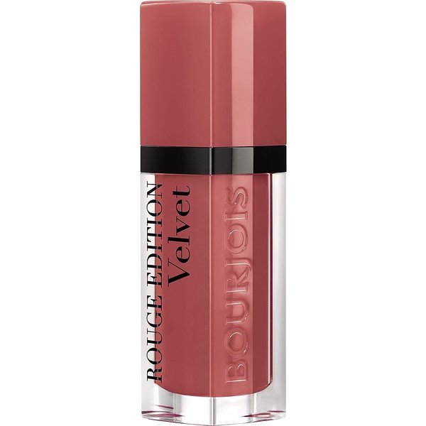Bourjois Paris Rouge Edition Velvet Lipstick 7.7ml, 04 Peach Club, 1 Count